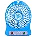 Produktbild USB Ventilator Leise, FNKDOR Mini Lüfter mit Batterie Blau