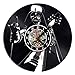 Produktbild Mcho&ff 3D Star Wars Hohl LED Rekorduhr Rock Gitarre Design Dekor Hause Hängen Wanduhr Kreative und Antiken Stil Uhr