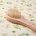 FUNLAVIE Face Brush Natural Bristle and Wood Facial Brush Complexion Cleansing Brush 5.7 Inches Long