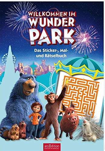 Preisvergleich Produktbild Willkommen im Wunder Park - Das Sticker-, Mal- und Rätselbuch