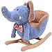 Homcom Children Kids Rocking Horse Toys Elephant Seat Toddlers Baby Toy Handle Grips Gift Brand New
