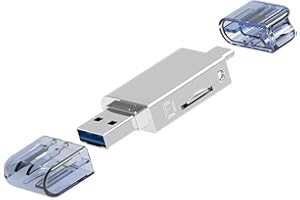 cablecc - Lector de tarjetas de memoria NM Card y FT Micro SD con conectores USB-C/USB 2.0, para teléfonos Huawei y portátiles