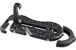 Anordsem Echelle Pliante 4 en 1 Multifonction Pliable pour Voiture - Accès Facile au Crochet de Toit - pour Lavage de Voiture, Polissage, Voyage