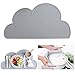 Produktbild Cisixin Tragbar Rutschfeste Silikon Cloud Tisch Matte für Kinder (Grau)