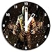 Produktbild Mortal Kombat Bild auf Wanduhr mit weißen stumpfen Zeigern und Ziffernblatt, Durchmesser 30cm, perfekte Dekoration für Ihr Zuhause, Super Geschenkidee für groß und klein