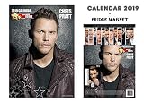 CHRIS PRATT CALENDARIO 2019 + CHRIS PRATT CALAMITA DA FRIGO