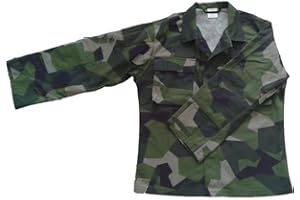 ARMEEVERKAUF Original Swedish Army Field Jacket Schwedentarn M90 Camo Jacket 180/95
