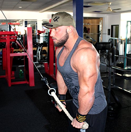 Gym King Stringer Tank Top Bodybuilding Tank The Steel made me what i am, Gymking - 4