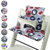 Babys-Dreams Sitzkissen Auflage Sitzkissenset für Stokke Tripp Trapp Hochstuhl *20 FARBEN* Ersatzkissen Kissen 2 teilig (Marine Elefanten) Babys-Dreams Sitzkissen Auflage Sitzkissenset für Stokke Tripp Trapp Hochstuhl *20 FARBEN* Ersatzkissen Kissen 2 teilig (Marine Elefanten)