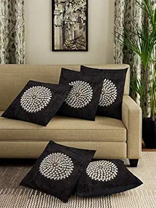 Boutique Bedding Embroided Velvet Cushion Covers for Home Decor