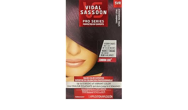 Buy Vidal Sassoon London Luxe 5vr London Lilac 1 Kit Online At Low