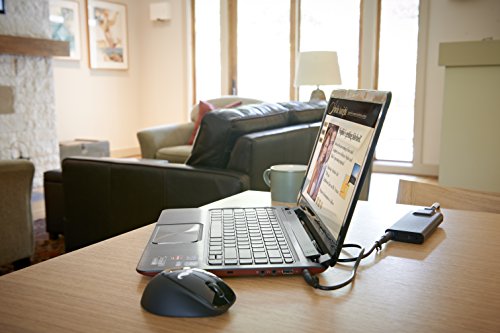 HP (G6H47AA) AC Adapter mit USB (65 W, für Notebooks mit 4,5-mm-,7,4-mm- und Ultrabook-Anschlüsen) schwarz - 2