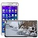 Produktbild Nur Handy HOT Style Handy PC Hard Case Cover//m00138700 Swan Lake Winter Walking Ice Snow//Samsung Galaxy Note 4 IV