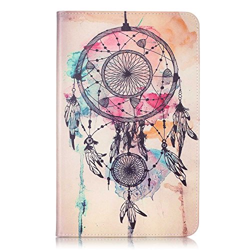 Romtronic Cute Colorful Flip Tasche PU Leder Abdeckung Stand Schutzhülle für Samsung Galaxy Tab A6 10.1 Pouces SM-T580 / SM-T585 + 1 x Schwarz Stylus (Design 01) - 2