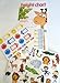 Children's Height Chart with over 40 Stickers