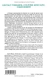 Image de Gestalt-thérapie, culture africaine, changement, du père-ancêtre au fils créateur