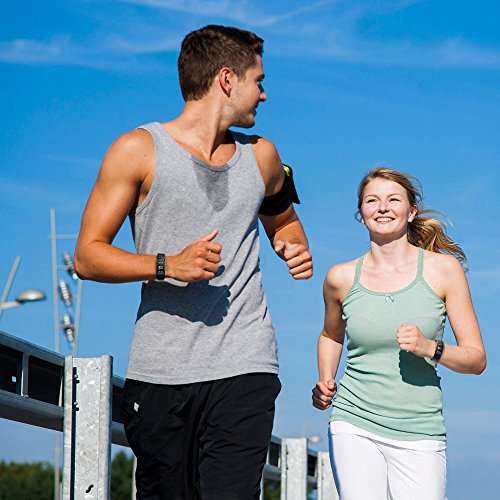 Fitness Armbänder Yarrashop Wasserdichte Smart Armband Herzfrequenz-Monitor Sport Wristband Fitness Tracker Multi-Sport-Modus Gesundheit Monitor Pedometer Anruf Nachricht Erinnerung für IOS Android Phone - 7