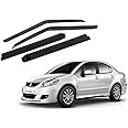 CAR SAAZ Unbreakable Door Visor for Sx4 (2007-2013)(Set of 4Pcs)