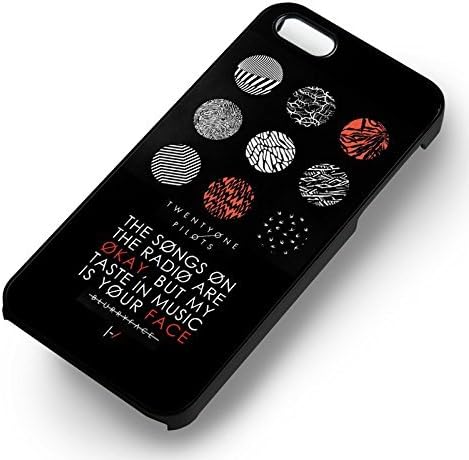 Twenty One Pilots Lyric Blurryface for Iphone 6 and Iphone 6s Case (Black Hardplastic Case) C0N6SX
