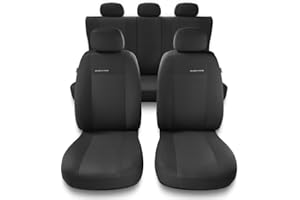 Mossa Housses de siège adaptées pour Citroen C4 I, II (2004-2017) - Housse Siege Voiture universelles - Couverture Siege - Une-3