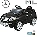 Produktbild Mercedes-Benz ML Original 4x4 4MATIC 350 SUV Lizenz Kinderauto Kinderfahrzeug (Schwarz)
