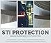 Produktbild Selbstklebende Schutzmatte im Doppelpack, Wandschutz, Garagenschutz, Türschutz, Türkantenschutz für die Autotür an der Garagenwand, bewahrt vor Lackschäden, universeller Stoßschutz STI PROTECTION