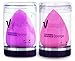 VMAGIC High-End Pro Makeup Sponge Beauty Blender for Flawless, Applicator, Highlight and Foundation (Purple + Pink) 2 pcs