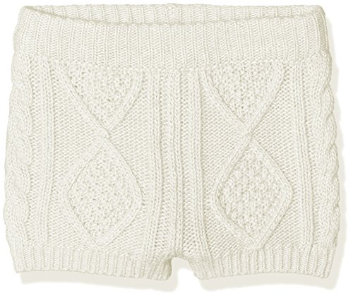 Noa Noa miniature Baby Girls 0-24m Basic Erin Shorts, Off-White (Chalk), 0-3 Months (Manufacturer Size:0M)
