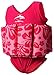 Konfidence Float Suit - Pink Hibiscus (4-5 Years)