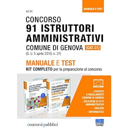 Amazon.it: CONCORSO ISTRUTTORE AMMINISTRATIVO: Libri