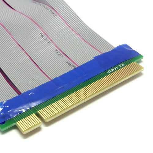 SIENOC PCI-Express PCI-E 16X Riser Karte Extender Kabel Cable Verlängerungskabel - 3