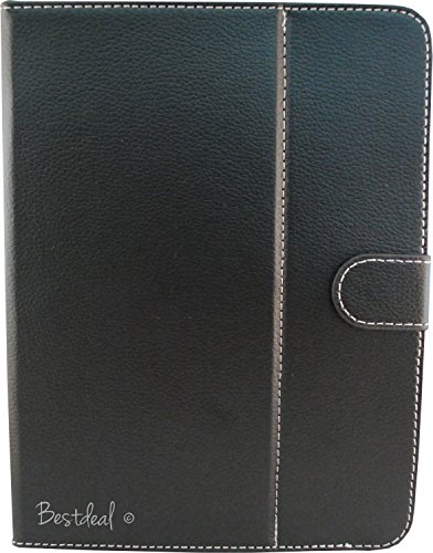 Schwarz PU Lederner Tasche Case Hülle für Leotec L-PAD Space III S 7 7″ Zoll Tablet PC + Displayschutzfolie und Stylus - 4