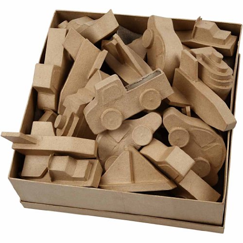 Create Crafts - Barcos y aviones (15 cm, 30 unidades)