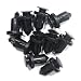 Produktbild Tuqiang Push Stoßstange Fender Türverkleidung Clips Halterungen Fastener Rivet Clips (30 stücke) Schwarz