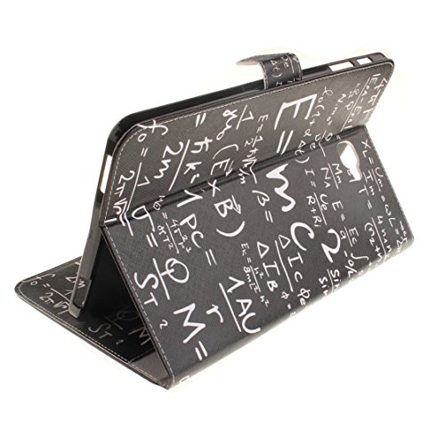 Romtronic Cute Colorful Flip Tasche PU Leder Abdeckung Stand Schutzhülle für Samsung Galaxy Tab A6 10.1 Pouces SM-T580 / SM-T585 + 1 x Schwarz Stylus (Design 03) - 5