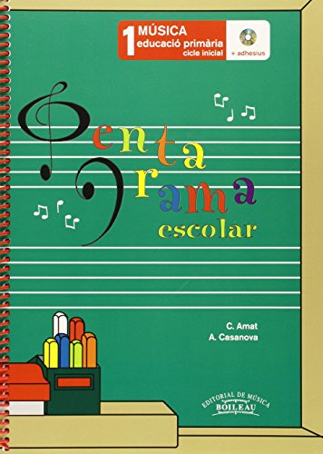 Pentagrama Escolar 1Català (Llibre + CD): Educació Primària Cicle Inicial