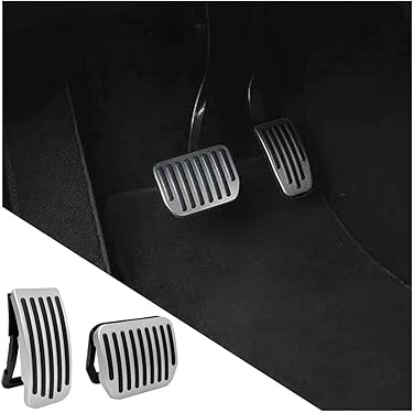 Set Pedali Auto Sportivi In Lega - Antiscivolo Per Frizione, Freni E Acceleratore - Foto 8