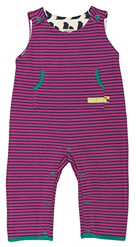 loud + proud Unisex Baby 544 Full Footies, Purple (fuchsia Fu), 6-12 months (Manufacturer size: 74/80)
