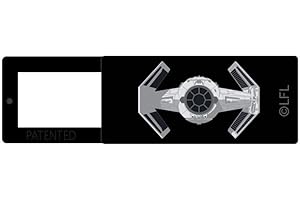 ERT GROUP Original Star Wars Webcam Cubierta Deslizante para Ordenador portátil, Ordenador, cámara Delgada Cubierta para privacidad, Material ABS, diseño único, 13 x 30 x 2 mm