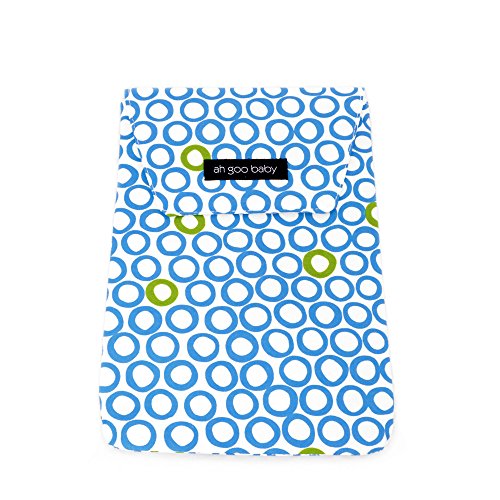 The Diaper Pouch Waterproof Reusable Wet and Dry Nappy Pouch - Bubbles In Water
