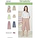 Produktbild Simplicity Schnittmuster Röcke/Pants/Culotte und Shorts Schnittmuster, Papier
