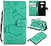 Produktbild Bravoday Sony Xperia XZ2 Compact Hülle Handyhülle Sony Xperia XZ2 Compact Schutzhülle [Kartenfach] [Magnetverschluss] TPU Soft Shockproof für Sony Xperia XZ2 Compact-Grün