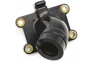 STREETPARTS24 Ansaugstutzen Vergaser passend für Beta RR 50 2T Motard Enduro Racing AM6 – Für Modelle 2005-2023