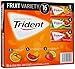 Produktbild Trident Sugar Free Gum Fruit Variety Pack - 16 Packungen (3 Sorten, Fruchtig) - USA -