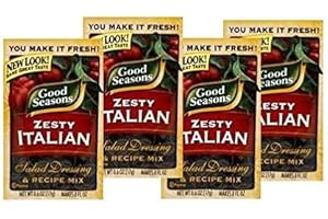 Good Seasons Zezty Italian Salad Dressing Mix (Pack of 4) .6 oz Packets
