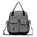 ZeleToile® Multifunctional Large Capacity Baby Diaper Nappy Changing Bag Backpacks shoulder bag Mummy Changing Set Handbag Tote Backpack - Black Dot Fashion