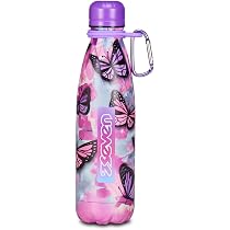 Borraccia termica, acciaio inox, 500 ml, Seven, assortito