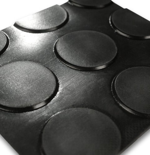 Flachnoppen Gummiläufer – Stärke: 3mm – 30 Größen wählbar – 100x100cm - 2