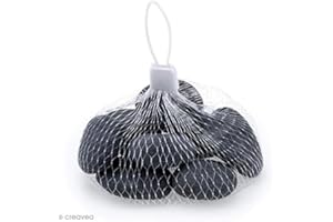 GRAINE CRÉATIVE net 10 Shingle da dipingere, Ø 20 – 30 grigio