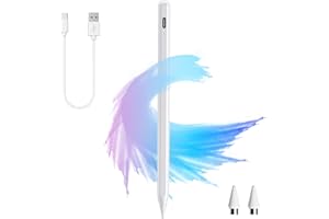 Dinow Penna per iPad, Penna per Tablet Universale Pennino Tablet, Penna Touch per iPad,iPhone,Smartphone, Android e IOS